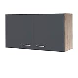 MMR Hängeschrank Küche Liverpool - Küchenschrank - 2-türig - 100 cm breit -...