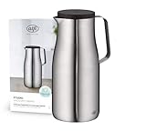 alfi STUDIO TT 1,5l, stainless steel, Isolierkanne aus doppelwandigem Edelstahl mattiert,...