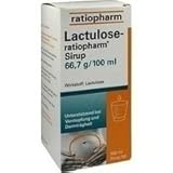 LACTULOSE ratiopharm Sirup 500 ml