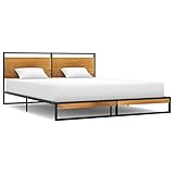 ZEYUAN Bettgestell, Bett, Familienbett, Bettrahmen, Bed Frame, Bettboden, Bettstell,...