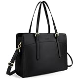 ECOSUSI Laptop Handtasche Damen Laptoptasche 15,6 Zoll Schultertaschen Shopper Damen Groß...