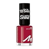 Manhattan Last und Shine Nagellack, Nr.660 Bite My Lip, 1er Pack (1 X 8 ml)