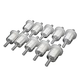 10 x Gaskraftstofffilter for MOTORRAD GY6 Moped Scooter Dirt Bike for ATV for TaoTao