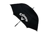 Callaway Golf Classic Regenschirm, 160 cm, Black/White