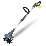 FANZTOOL 20V Motorhacke Mini-Bodenhacke Bodenkrümler Gartenhacke mit 20cm...