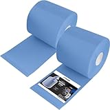 TECPO saugstarke Reinigungstücher blau | recycelte Papierrolle | 2 lagig |...