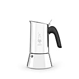 Bialetti - Neue italienische Espressomaschine Venus Induction aus Edelstahl,...