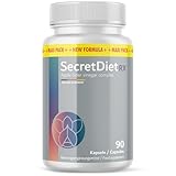 SecretDiet RX Kapseln | Dein zuverlässiger Partner | Leichte Einnahme | 90 Kapseln | 1x