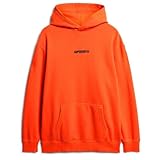 Superdry Micro Logo Graphic Loose Hoodie XL