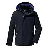 Killtec Jungen Kow 206 Bys Jckt Outdoorjacke Funktionsjacke mit Kapuze, Dunkelnavy, 164 EU