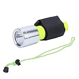 Mini-Tauchlicht, Tragbare, Wasserdichte, Verschleißfeste Taucher-Taschenlampe Mit 2000 Lm...