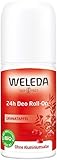 WELEDA Bio Granatapfel 24h Deo Roll-on, natürliches Naturkosmetik Deodorant mit...