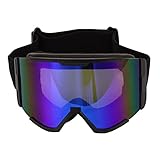 FOTABPYTI Skibrille, UV-Cut, Snowboardbrille, Beschlagfrei, Winddicht, mit...