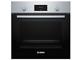 Bosch HBF133BR0 Serie 2 Einbau-Backofen, 60 x 60 cm, EcoClean Direct Reinigungshilfe, 3D...