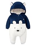 WYTbaby Baby Overall Winter Schneeanzug Baby Flanell Wärmer Winter Overalls...