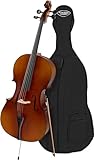 Classic Cantabile Student Cello 4/4 - gesperrte Fichtendecke - Boden, Zarge,...