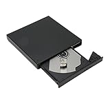 Zunate Externes DVD-Laufwerk, Tragbares USB 2.0-CD-DVD-RW-Laufwerk, DVD-Player,...