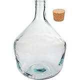 lilawelt24 Glasballon Weinballon Glas Flasche Wasserflasche Gäreimer Glasgärballon,...