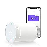 MOES Heizkörperthermostat WLAN, Smart Thermostat Heizung,Energie Sparen,Programmierbarer...