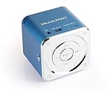 Technaxx Mini Musicman 3 W Blau - Tragbarer Lautsprecher (1-Weg, 3 W, 150-18000 Hz, 4 Ohm,...