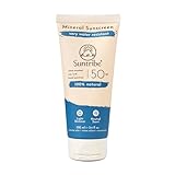 Suntribe Natürliche Mineralische Bio-Sonnencreme Sport LSF 50/100 ml, 100%...