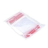 OFFICER PRODUCTS Zip Beutel Druckverschluss 5 x 7 cm / 100 Stück (1er Pack)/ Transparent...