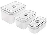 ZWILLING ZWILLING VAKUUM BOXSET, S/M/L / 3-TLG, KUNSTSTOFF, WEISS, Fresh & Save, 19 x 5 cm