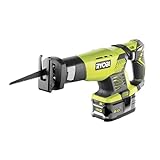 RYOBI 18 V ONE+ Akku-Säbelsäge RRS1801M (Hublänge 22mm, Leerlaufhubzahl 3.100...