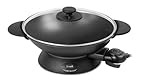 Riviera & Bar QWK460 Elektrischer Wok, Aluminium