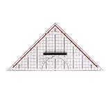 Winkelmesser, 30 cm, quadratisch, mit Griff, Geometrie, Dreieck, Mathematik, Büro,...
