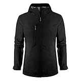 Printer Damen-Wanderjacke für Damen, Schwarz , 38