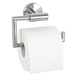 bremermann® Bad-Serie PIAZZA – Toilettenpapierhalter aus mattem Edelstahl