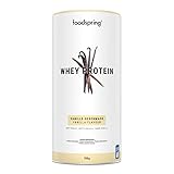 foodspring Whey Protein Pulver Vanille – Mit 24g Eiweiß zum Muskelaufbau, perfekte...