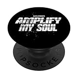 Melodies Amplify My Soul I DJ Raver Musik Festival Techno PopSockets mit austauschbarem...