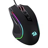 Redragon M612 Predator RGB Gaming Maus, 8000 DPI kabelgebundene optische Gamer-Maus mit 11...