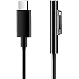 bairong Für Surface Anschluss an USB C Ladekabel kompatibel Surface Pro 3/4/5/6/7,...