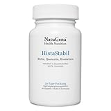 NatuGena HistaStabil Rutin, Quercetin, Bromelain, Vitamin C Pureway-C, 60 Kapseln (30 Tage...