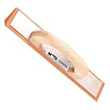 Maurer 2300600 Reibebrett Schaumstoff orange für Ecke, 7 x 38 cms