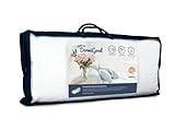 DormiGood - Premium Daunenkissen 40 x 80 cm 100% Natur - 3 Kammer Kopfkissen 40x80 700g...