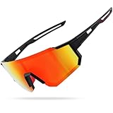 suoso Sportbrille-Sonnenbrille Herren-Damen-Fahrradbrille-Sunglasses...