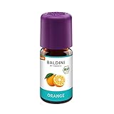 Baldini Orangenöl Bio - 100% naturreines ätherisches Bio Orangen Öl Aroma aus...