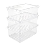 keeeper Aufbewahrungsboxen mit Air Control System, 3-teiliges Set, Höhe: 14 cm, 3 x 11 l,...