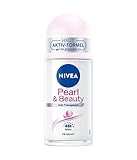 NIVEA Pearl & Beauty Deo Roll-On (50 ml), Anti-Transpirant schützt 48h vor Schweiß und...