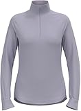 Odlo Fleecepullover Damen Berra I Midlayer mit Halbreißverschluss I Langarm Wandershirt