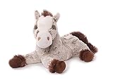 Inware 6373 - Kuscheltier Pferd Harry, liegend, 30 cm, beige/braun