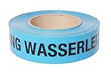 Trassenwarnband Achtung Wasserleitung Warnband Trinkwasser Wasser Leitung Trassenband...