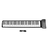 61 Tasten Roll-Up-Piano, Elektronisches Hand-Roll-Piano, Verdickte, Faltbare...