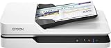 Epson WorkForce DS-1630 DIN A4 Dokumentenscanner (Scanner, kleine Standfläche,...