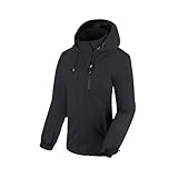 BATHRINS Regenjacke Damen Wasserdicht Atmungsaktiv Wanderjacke Windbreaker Damen...