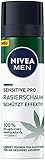 NIVEA MEN Sensitive Pro Rasierschaum (200 ml), sensitiver Rasierschaum mit Hanfsamenöl &...